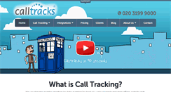 Desktop Screenshot of calltracks.com